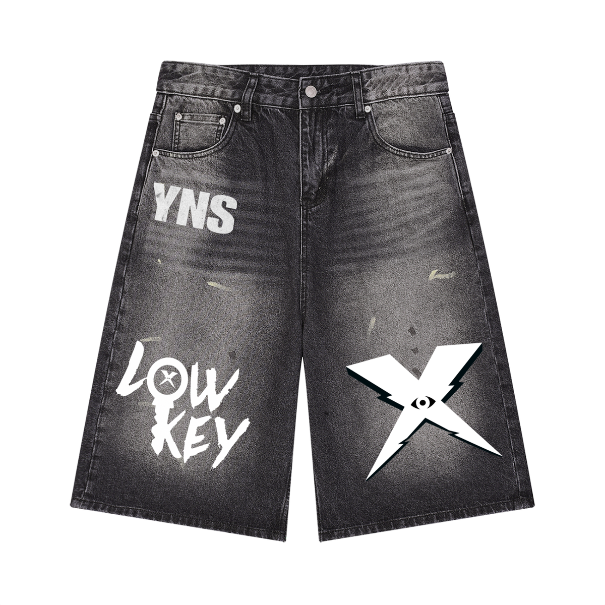 LOWKEY X Denim Shorts