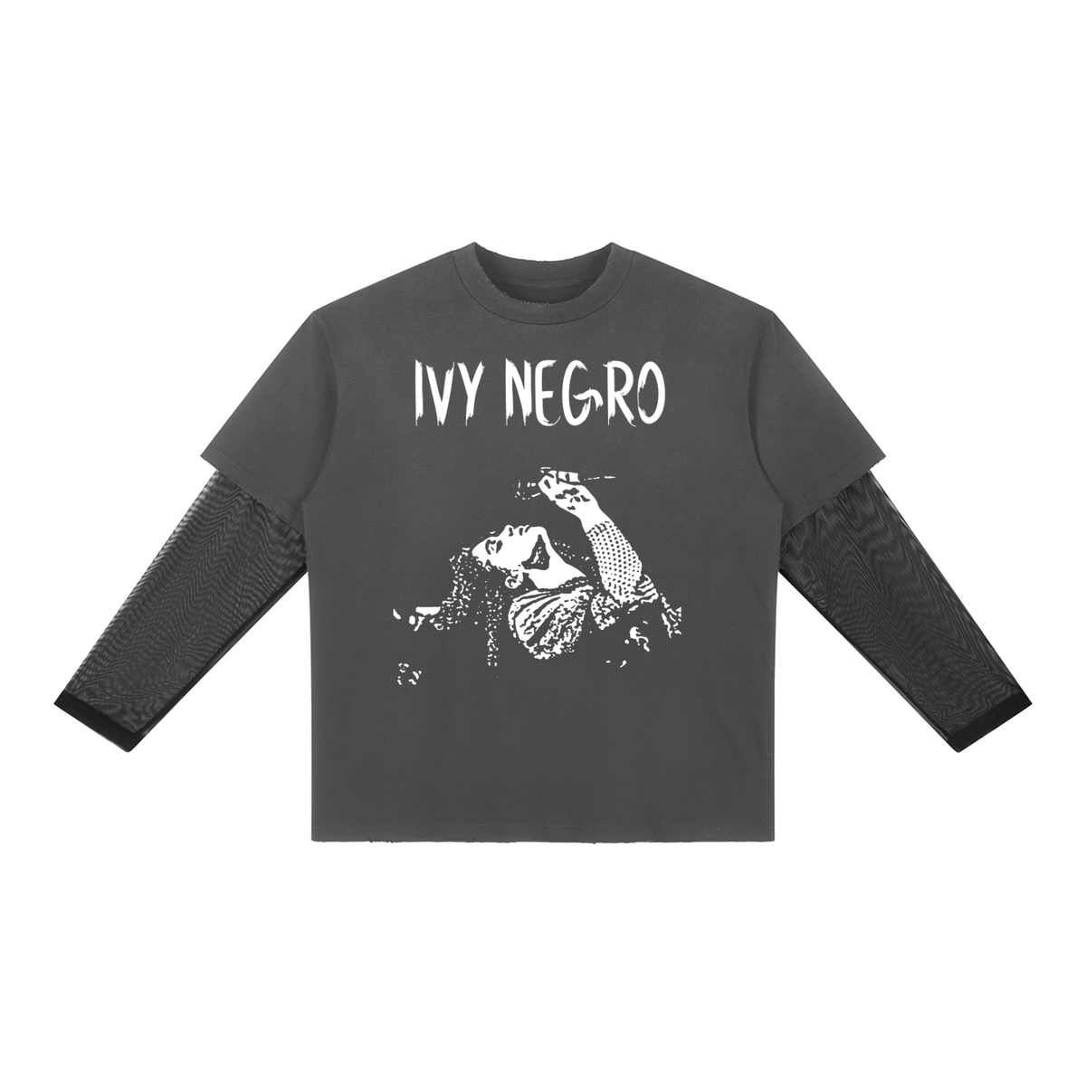 IVY NEGRO x Just X Wear Layered Tee