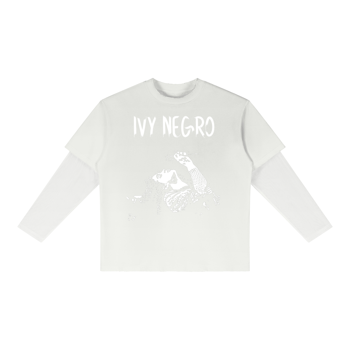 IVY NEGRO x Just X Wear Layered Tee